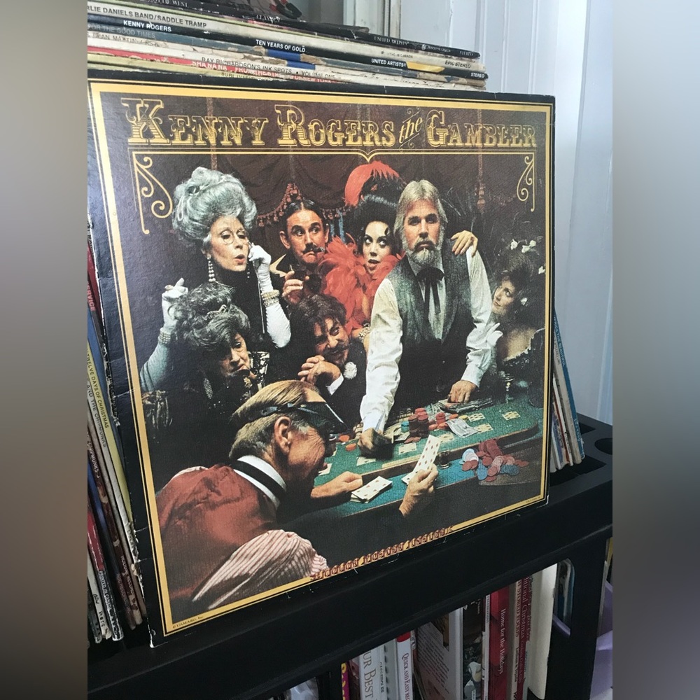 Kenny R O G E R S- The G A M B L E R vinyl record